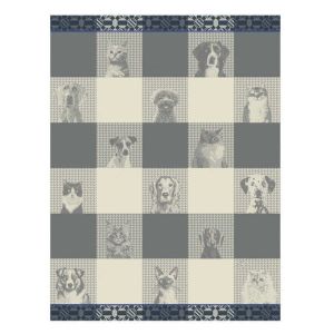 Truffes - Grey Tea Towel by Le Jacquard Francais