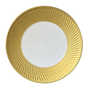 Twist Gold Bread And Butter Plate by Bernardaud