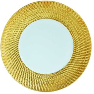 Twist Gold Service Plate by Bernardaud