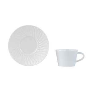 Twist White Ad Saucer Only by Bernardaud
