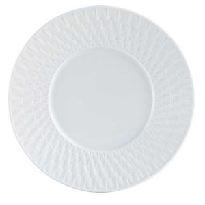 Twist White Bread And Butter Plate by Bernardaud