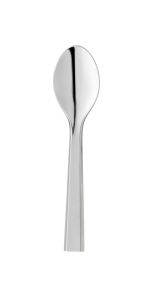 Zermatt Polished Stainless Demitasse Spoon 4.7 In by Puiforcat