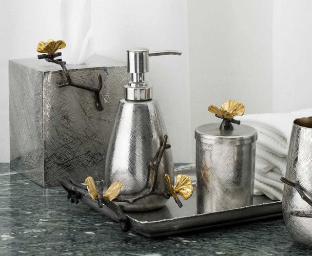 Michael Aram Butterfly Ginkgo Bathroom Accessories