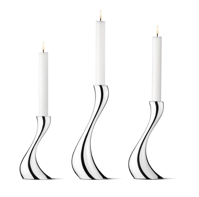 Georg Jensen Cobra Candlesticks  