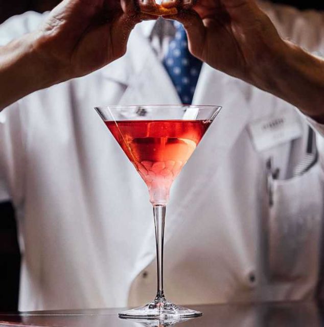 Moser Fluent Pebbles Martini Glasses  