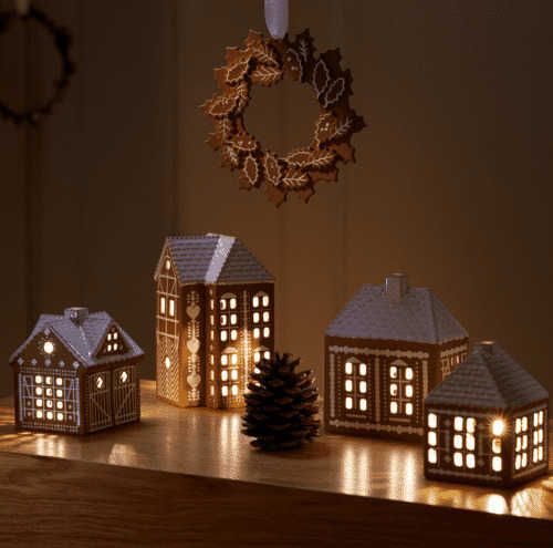 Kahler Gingerbread House  