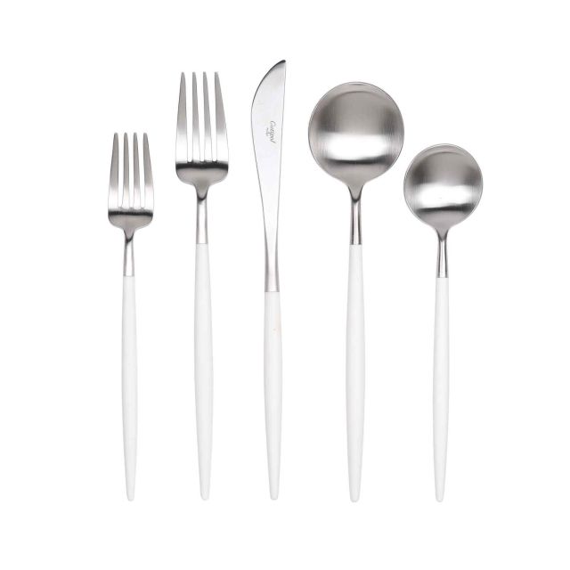 Cutipol Goa White 5 Pc Set GO.5.W