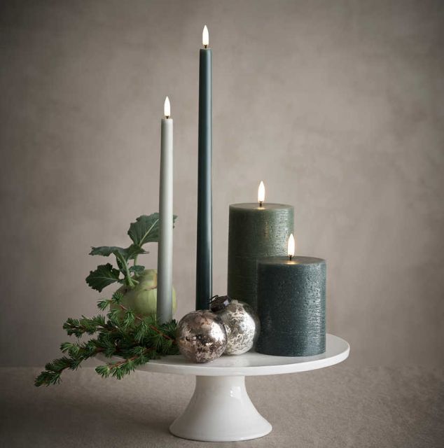 Uyuni LED Pillar Candle  