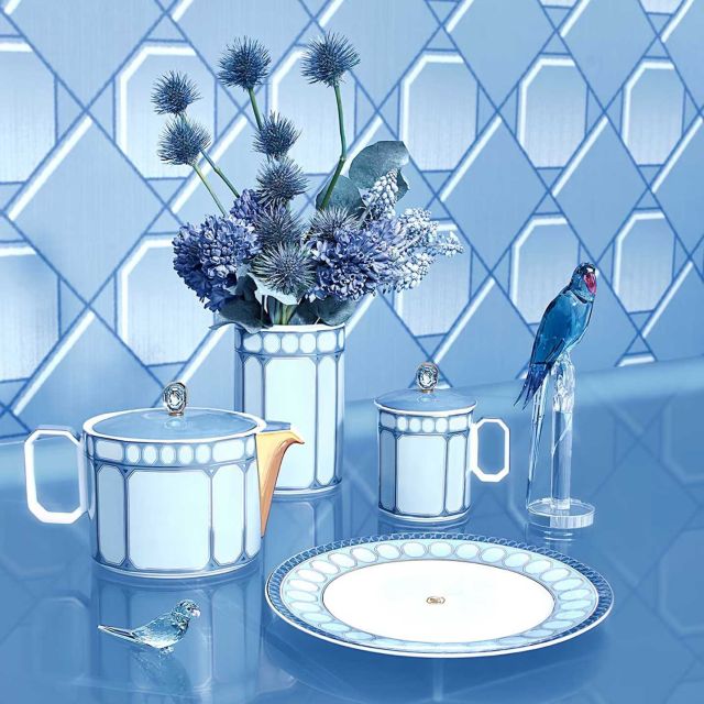 Rosenthal Swarovski Signum Blue  