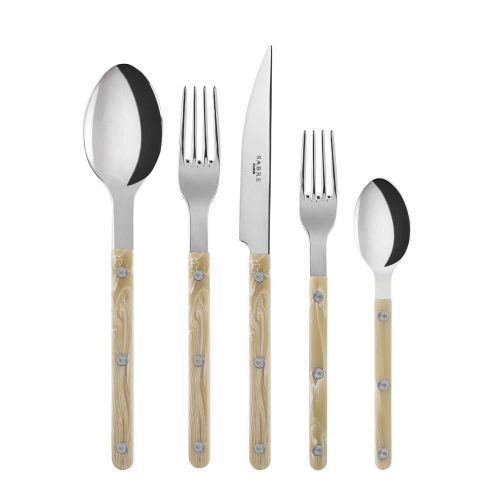 Sabre Bistrot Horn 5 pc place setting BO-HO-5