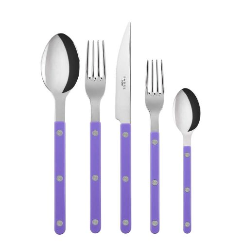 Sabre Bistrot Mauve 5 pc place setting BO-MV-5