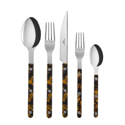 Sabre Bistrot Tortoise 5 pc place setting BO-EC-5