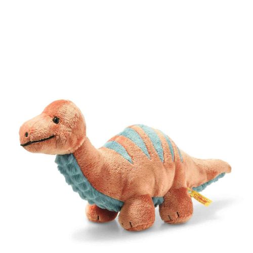 Steiff Bronko Brontosaurus, Orange, Blue 087837
