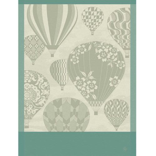 Le Jacquard Francais Cappadoce - Green Tea Towel 24&quot X 31&quot 30419