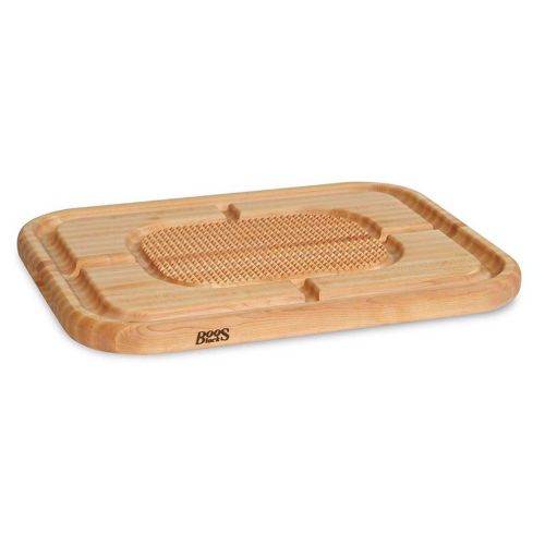John Boos Carving Collection Maple Reversible Edge Grain 24x18x1.5&quot MN2418150-SM