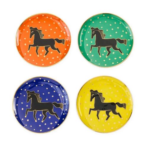 Jonathan Adler  Cheval Coaster Set - Set Of 4 - Multi 35728