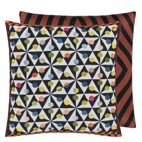 Designers Guild Christian Lacroix Mila Tomate Cushion CCCL0667