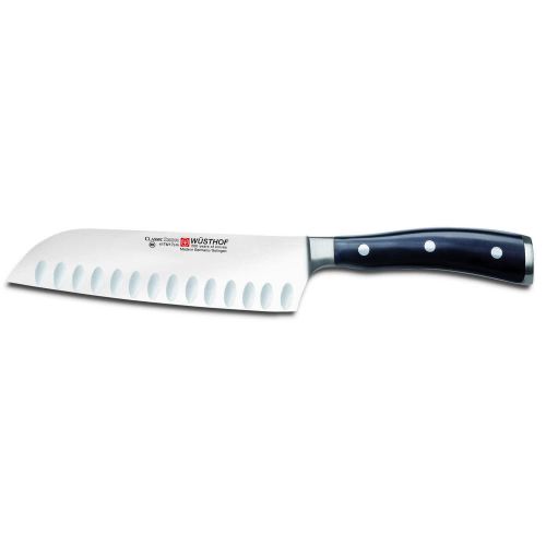 Wusthof Trident Classic Ikon Oriental Cook's Knife, 7 In., Granton Edge 4176-7