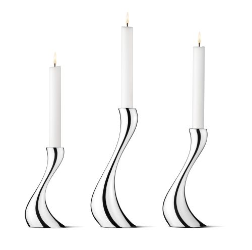 Georg Jensen Cobra Candlesticks  