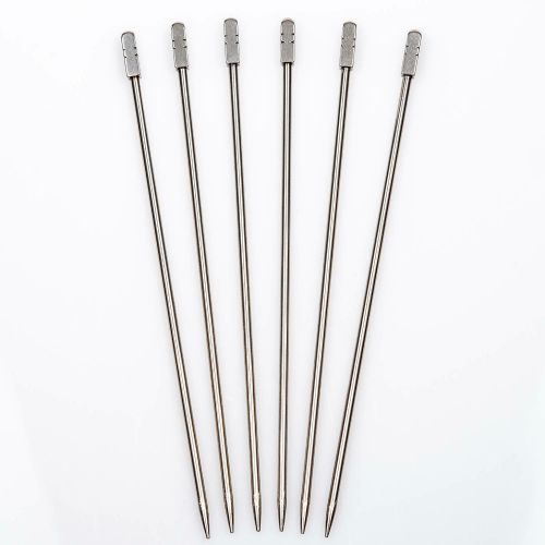 Japanese Bar Tools Cocktail Picks Square Stainless Steel Set Of 6 TD21604769