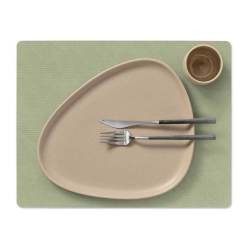 Lind DNA Corduroy Table Mat Square L Corduroy Olive Green 992692