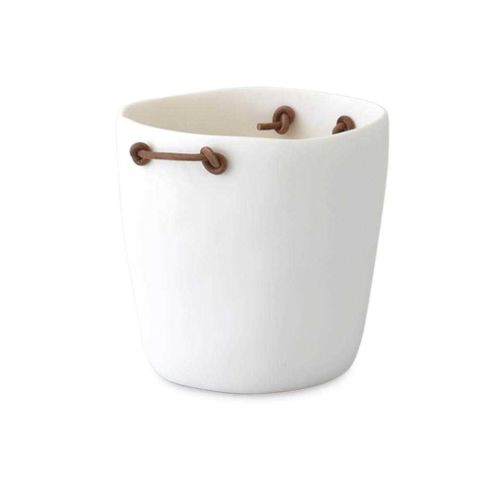Tina Frey Cuadrado Champagne Bucket White D-15-WHT