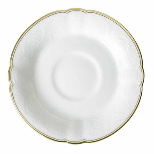 Royal Crown Derby Darley Abbey PURE - Gold Tea Saucer LACEGO00131