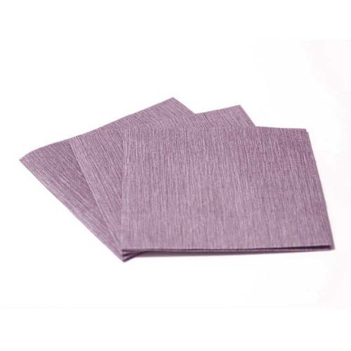The Napkins Deluxe Napkin Cocktail Aubergine 25pcs TND25.25CP.AU
