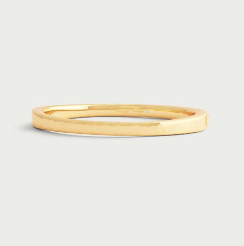 Anabel Aram Farrier GOLD MEDIUM HINGED BANGLE 12111113224