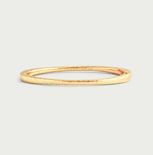 Anabel Aram Farrier GOLD THIN HINGED BANGLE 12111113024