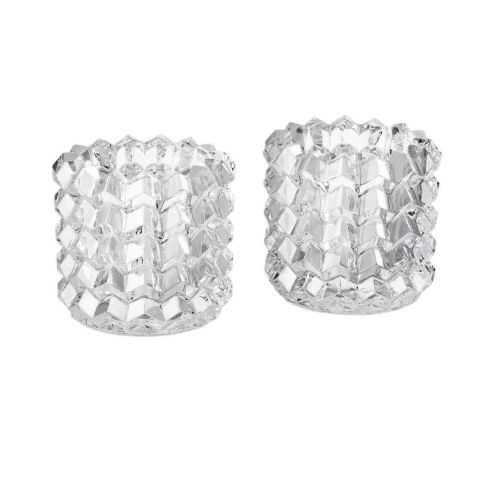 Baccarat Focus Zig Zag Votive Clear X2 2817445