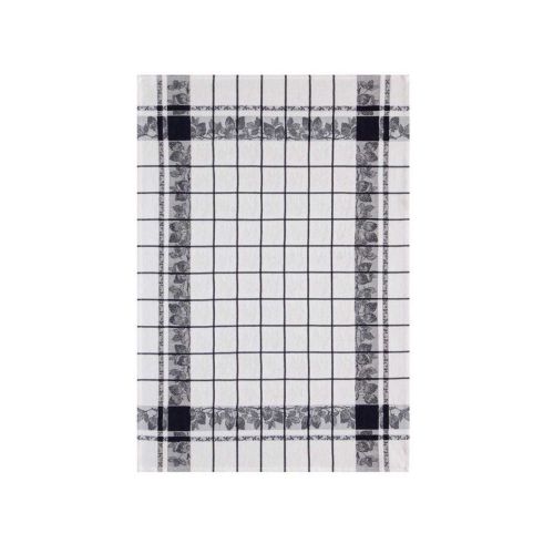 Le Jacquard Francais Fraises - Black Tea Towel 18360