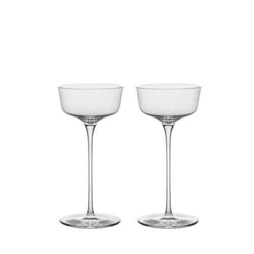 Orrefors Frantzen Nick & Nora Set Of 2 6402855