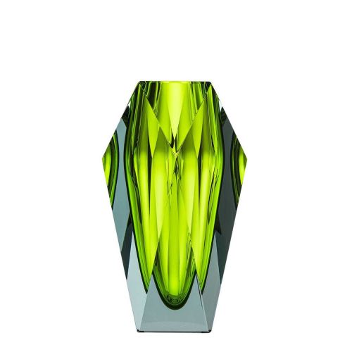 Moser Gema Underl. Vase Cut Beryl Reseda 02965--13,0-cm-UNDERL.-VASE-CUT-beryl-reseda