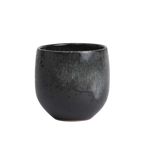 KH Wurtz Glaze E Black Cup (#1) KHW-1-E
