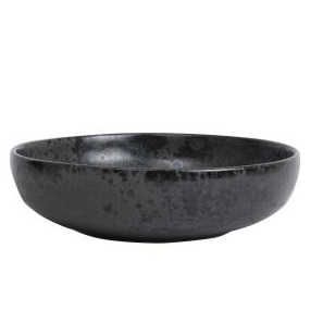KH Wurtz Glaze E Black Serving Bowl (#14) KHW-14-E