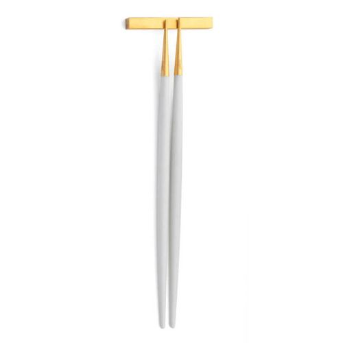 Cutipol Goa White Gold Chopstick Set GO.SET.WGB