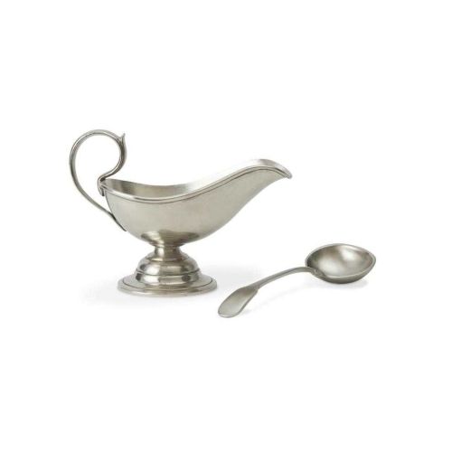 Match  Gravy boat,w/spoon set M879.4