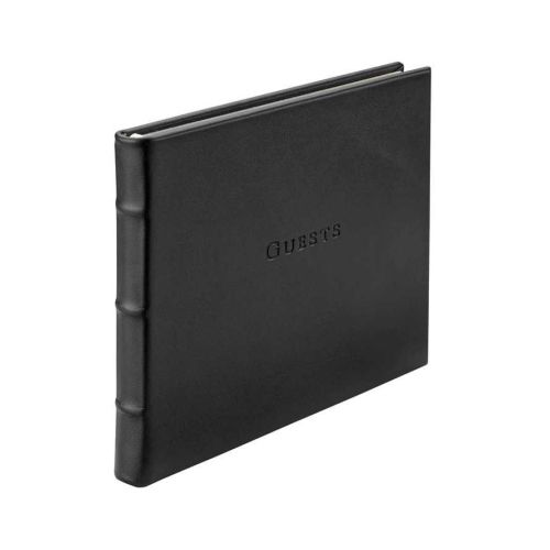 Graphic Image Guest Book Traditional Black GSBMRBLTRKBLK