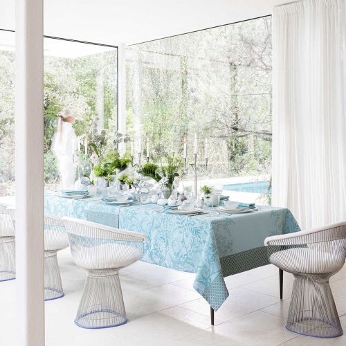 Le Jacquard Francais Jardin D'eden Blue  