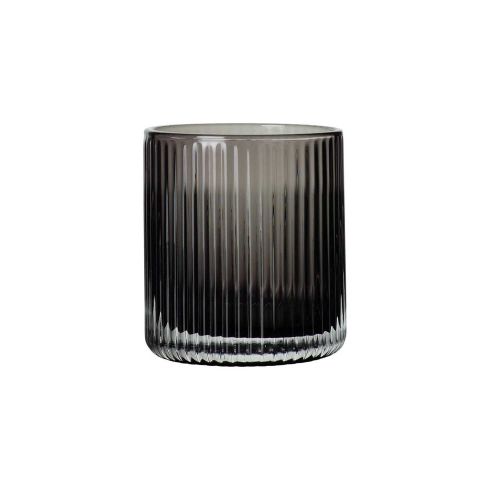 Asa Selection Juna Grey Rilled Tumbler Glass 45070431