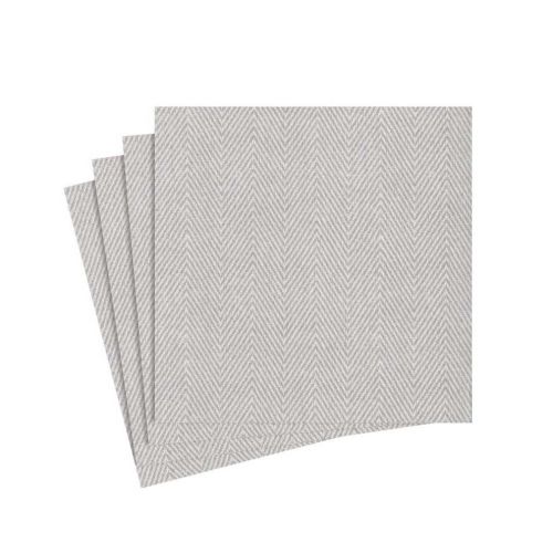 Caspari Jute Flax Paper Linen Cocktail Napkin 9761CG