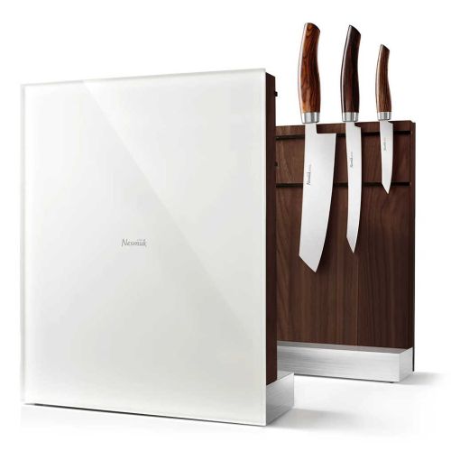 Nesmuk Knife Holder Walnut white MHW1W2013