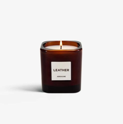 Assouline Library Canlde Leather 