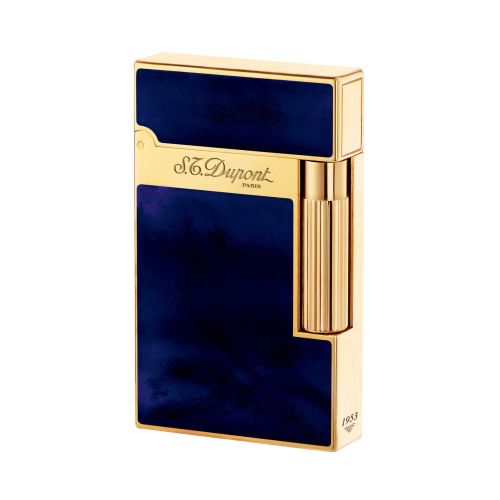 Dupont  LIGHTER/ LINE 2: DARK BLUE CHINESE LACQUER- ATELIER 16134