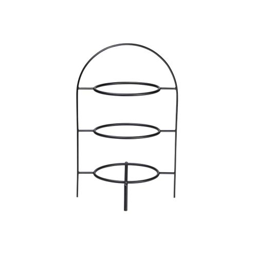 Asa Selection Ligne Noire Etagere Three-Tiered, H. 36,5 Cm Black C D. 21 Cm, H. 36,5 Cm 99301950