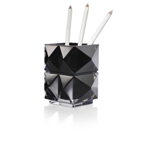 Baccarat Louxor Pencil Holder Black 2813721