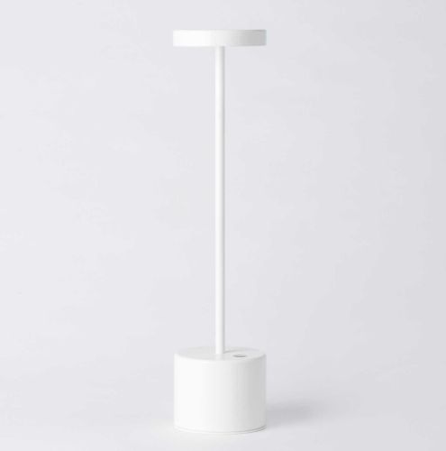 Hisle Luxciole Lamp White Tall 34cm LUXC-WA11B2
