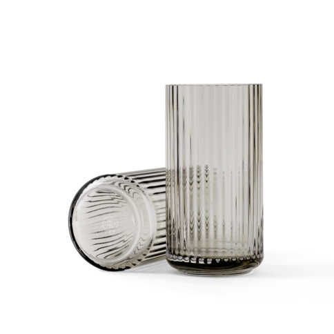 Lyngby Porcelain Lyngby Glass Vase Smoke 8.1in 201105