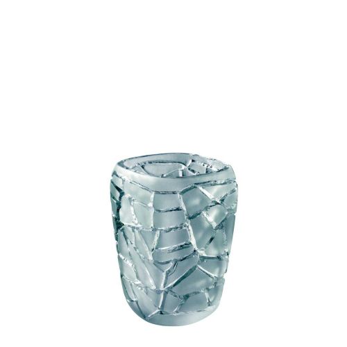 Lalique Magnitude  Vase Persepolis Blue 10828800
